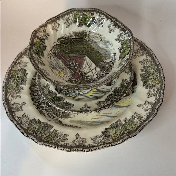 Johnson Brothers Friendly Village Vintage Transferware Lot - Picture 10 of 10